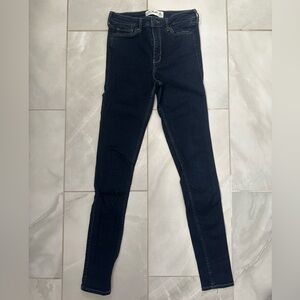 Abercrombie & Fitch Dark Blue Women Jeans